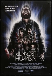 2r048 ALMOST HUMAN 1sh 2013 cool horror artwork by The Dude Designs!