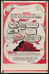 2r052 AND NOW FOR SOMETHING COMPLETELY DIFFERENT 1sh 1972 Monty Python kills the motion picture!