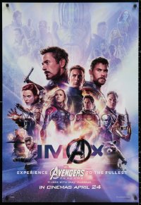 2r079 AVENGERS: ENDGAME IMAX teaser DS Thai 1sh 2019 Marvel, montage with Hemsworth & cast!