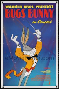 2r161 BUGS BUNNY IN CONCERT 1sh 1990 great cartoon image of Bugs conducting orchestra!