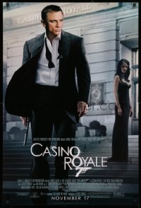2r174 CASINO ROYALE advance 1sh 2006 Daniel Craig as James Bond & sexy Eva Green!