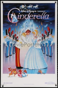2r188 CINDERELLA int'l 1sh R1987 Walt Disney classic romantic musical fantasy cartoon!