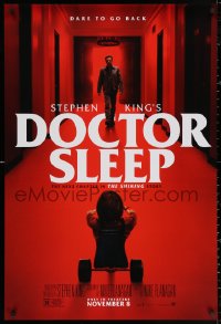 2r256 DOCTOR SLEEP advance DS 1sh 2019 Shining sequel, McGregor as Danny Torrance, dare to go back!