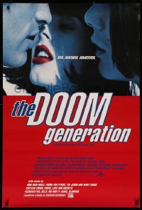 2r259 DOOM GENERATION DS 1sh 1995 sex, mayhem, whatever, a heterosexual movie by Gregg Araki!