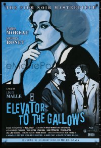 2r280 ELEVATOR TO THE GALLOWS 1sh R2005 Ascenseur pour l'echafaud, Kimura art of Jeanne Moreau!