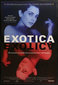 2r292 EXOTICA 1sh 1995 Atom Egoyan directed, Canadian nightclub sex, sexy stripper!