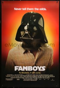 2r295 FANBOYS DS 1sh 2009 wacky 40 Year Old Virgin spoof image w/ Darth Vader helmet!