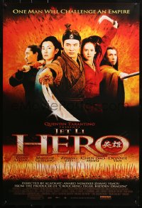 2r416 HERO DS 1sh 2004 Yimou Zhang's Ying xiong, Jet Li, cool cast montage!