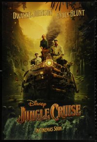 2r483 JUNGLE CRUISE int'l teaser DS 1sh 2020 Walt Disney, Dwayne Johnson, Blunt, based on the ride!