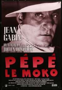 2r670 PEPE LE MOKO 1sh R2002 different close up of Jean Gabin, directed by Julien Duvivier!
