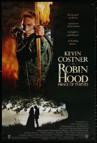 2r742 ROBIN HOOD PRINCE OF THIEVES DS 1sh 1991 cool image of Kevin Costner, for the good of all men!