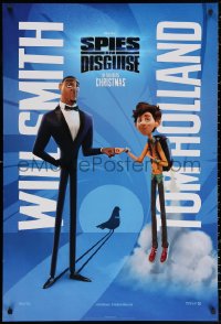 2r829 SPIES IN DISGUISE style B advance DS 1sh 2019 Will Smith, Tom Holland, super spy, super fly!