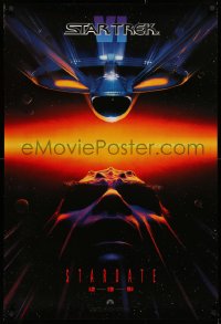 2r841 STAR TREK VI teaser 1sh 1991 William Shatner, Leonard Nimoy, Stardate 12-13-91!
