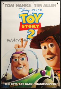 2r905 TOY STORY 2 advance DS 1sh 1999 Woody, Buzz Lightyear, Disney and Pixar animated sequel!