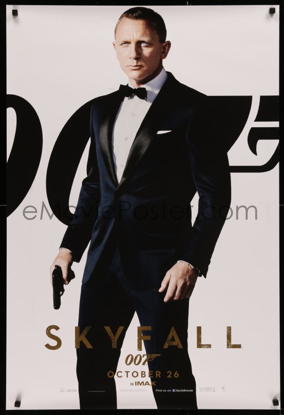 eMoviePoster.com: 2r797 SKYFALL int'l teaser DS 1sh 2012 Daniel Craig ...