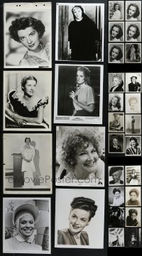 2s207 LOT OF 38 FEMALE PORTRAIT 8X10 STILLS 1920s-1980s leading & supporting actresses!