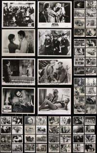2s179 LOT OF 87 8X10 STILLS 1960s-1970s great scenes from a variety of different movies!