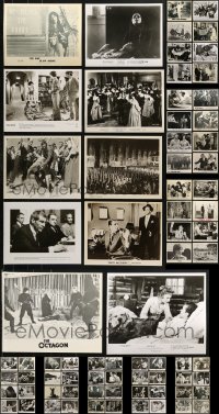 2s190 LOT OF 72 8X10 STILLS 1960s-1970s great scenes from a variety of different movies!