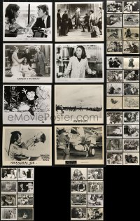 2s202 LOT OF 50 8X10 STILLS 1960s-1980s great scenes from a variety of different movies!