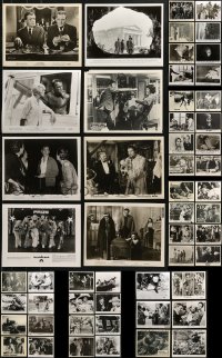 2s186 LOT OF 77 8X10 STILLS 1960s-1980s great scenes from a variety of different movies!