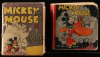2s015 LOT OF 1 MICKEY MOUSE BIG LITTLE BOOK & 1 BETTER LITTLE BOOK 1930s-1940s Mail Pilot & more!
