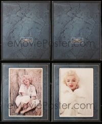 2s023 LOT OF 2 MARILYN MONROE 8X10 BOOK PAGES 2003 both are nicely matted & ready to display!