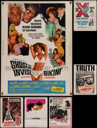 2s117 LOT OF 6 1960S 30X40S 1960s great images from a variety of different movies!