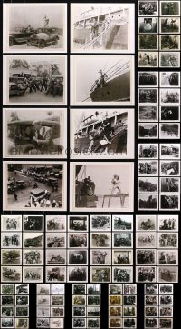 2s032 LOT OF 104 8.5X11 REPRO PHOTOS OF SERIAL STILLS 2000s scenes from westerns, adventure & more!