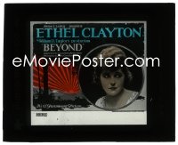 2t226 BEYOND glass slide 1921 Ethel Clayton's mom's ghost helps her watch over her brother, rare!