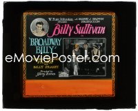 2t239 BROADWAY BILLY glass slide 1926 boxer Billy Sullivan in tuxedo between two ladies, rare!