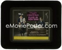 2t265 ELSIE IN NEW YORK glass slide 1926 Gladys McConnell & Hallam Cooley in O'Henry's story, rare!