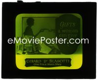 2t278 GIRARD & BLASOTTI ONE PRICE MEN'S SHOP glass slide 1926 gifts a woman can give a man!