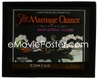 2t322 MARRIAGE CHANCE glass slide 1922 Walthall poisons fiance's sister to experiment on her body!