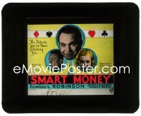 2t385 SMART MONEY glass slide 1931 James Cagney , Edward G. Robinson, Evelyn Knapp, poker gambling!