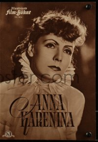 2t048 ANNA KARENINA German program R1953 beautiful Greta Garbo, Fredric March, different images!
