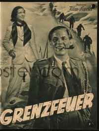 2t059 BOUNDARY FIRE German program 1939 Alois Johannes' Grenzfeuer, Attila Horbiger, Gerda Maurus