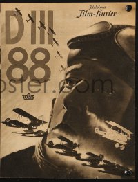 2t076 D III 88: THE NEW GERMAN AIR FORCE ATTACKS German program 1939 World War II planes & pilots!