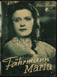 2t089 FERRYMAN MARIA German program 1936 Sybille Schmitz, Death and the Maiden, romantic fantasy!