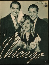 2t113 IN OLD CHICAGO German program 1938 Tyrone Power, Alice Faye & Don Ameche, different images!