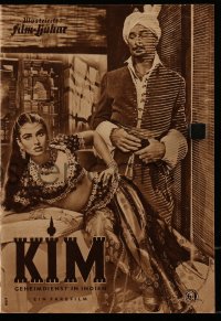 2t119 KIM German program 1952 different images of Errol Flynn, Dean Stockwell & sexy Laurette Luez!