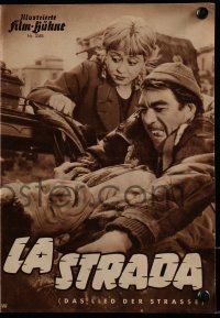 2t124 LA STRADA German program 1956 Federico Fellini, Anthony Quinn, Giulietta Masina, different!