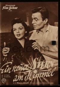 2t176 STAR IS BORN German program 1954 many different images of Judy Garland & James Mason!