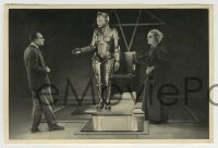 2t026 METROPOLIS group of 3 German Ross bookplates 1935 Fritz Lang classic, robot Brigitte Helm!