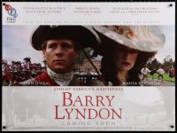2y0200 BARRY LYNDON advance British quad R2016 Stanley Kubrick, Ryan O'Neal, completely different!