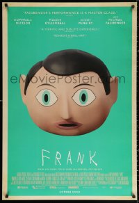 2y0709 FRANK advance DS 1sh 2014 Michael Fassbender in title role, wacky image!