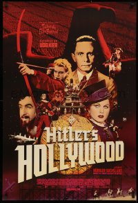 2y0740 HITLERS HOLLYWOOD 1sh 2018 World War II Nazi film-making, images of Goebbels and film stars!