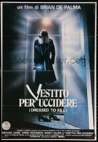 2y0095 DRESSED TO KILL Italian 1sh 1981 Brian De Palma, the latest fashion in murder, different art!