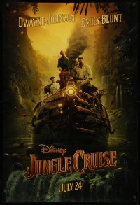 2y0769 JUNGLE CRUISE teaser DS 1sh 2020 Walt Disney, Dwayne Johnson, Blunt, based on the ride!