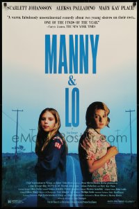 2y0816 MANNY & LO 25x38 1sh 1996 young Scarlett Johansson in the title role as Amanda, Palladino!