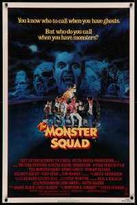 2y0826 MONSTER SQUAD 1sh 1987 art of young heroes and classic villains by Craig!